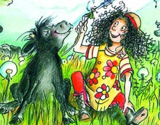 Kinderbuch von Max Moor: Flo und der Schnüffel-Büffel